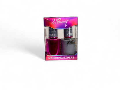 REFILL V201-V290 - 21Sweet Nail Polish & Gel Polish 290 Colors - 2 in 1