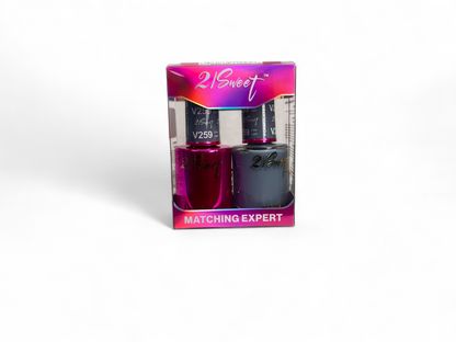 REFILL V201-V290 - 21Sweet Nail Polish & Gel Polish 290 Colors - 2 in 1