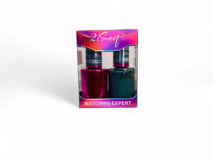 REFILL V201-V290 - 21Sweet Nail Polish & Gel Polish 290 Colors - 2 in 1