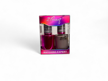 REFILL V201-V290 - 21Sweet Nail Polish & Gel Polish 290 Colors - 2 in 1