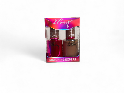 REFILL V201-V290 - 21Sweet Nail Polish & Gel Polish 290 Colors - 2 in 1