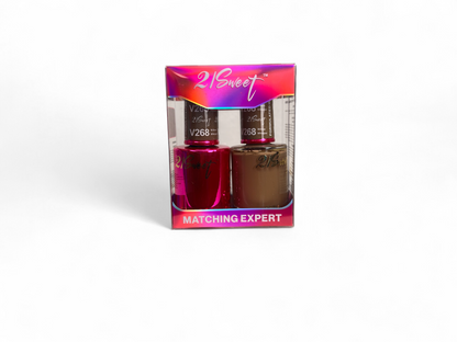 REFILL V201-V290 - 21Sweet Nail Polish & Gel Polish 290 Colors - 2 in 1