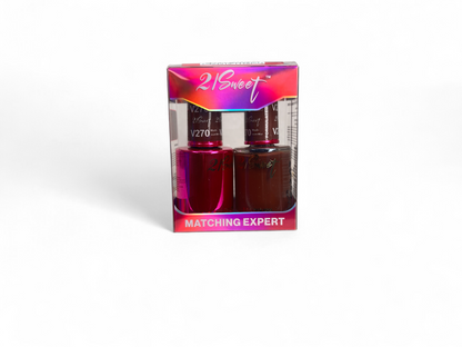 REFILL V201-V290 - 21Sweet Nail Polish & Gel Polish 290 Colors - 2 in 1
