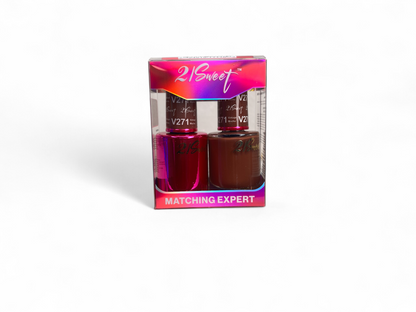 REFILL V201-V290 - 21Sweet Nail Polish & Gel Polish 290 Colors - 2 in 1