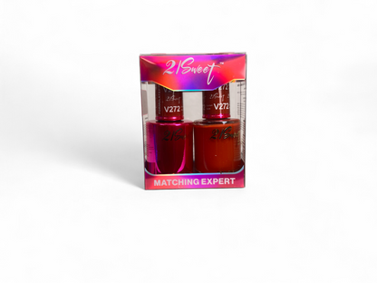 REFILL V201-V290 - 21Sweet Nail Polish & Gel Polish 290 Colors - 2 in 1