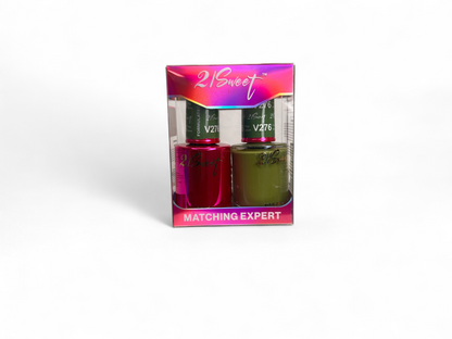 REFILL V201-V290 - 21Sweet Nail Polish & Gel Polish 290 Colors - 2 in 1