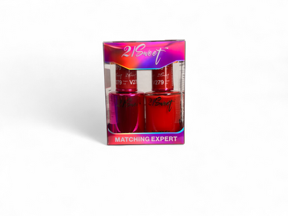 REFILL V201-V290 - 21Sweet Nail Polish & Gel Polish 290 Colors - 2 in 1