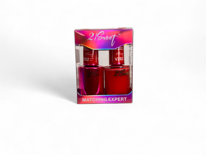 REFILL V201-V290 - 21Sweet Nail Polish & Gel Polish 290 Colors - 2 in 1
