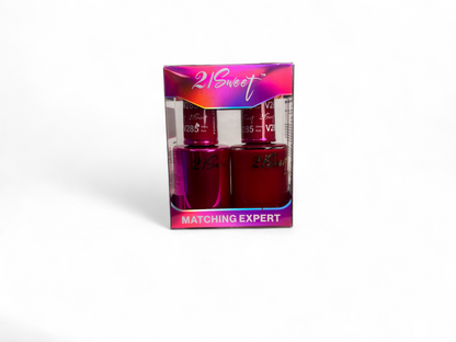 REFILL V201-V290 - 21Sweet Nail Polish & Gel Polish 290 Colors - 2 in 1