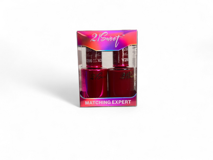 REFILL V201-V290 - 21Sweet Nail Polish & Gel Polish 290 Colors - 2 in 1