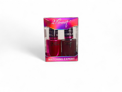 REFILL V201-V290 - 21Sweet Nail Polish & Gel Polish 290 Colors - 2 in 1
