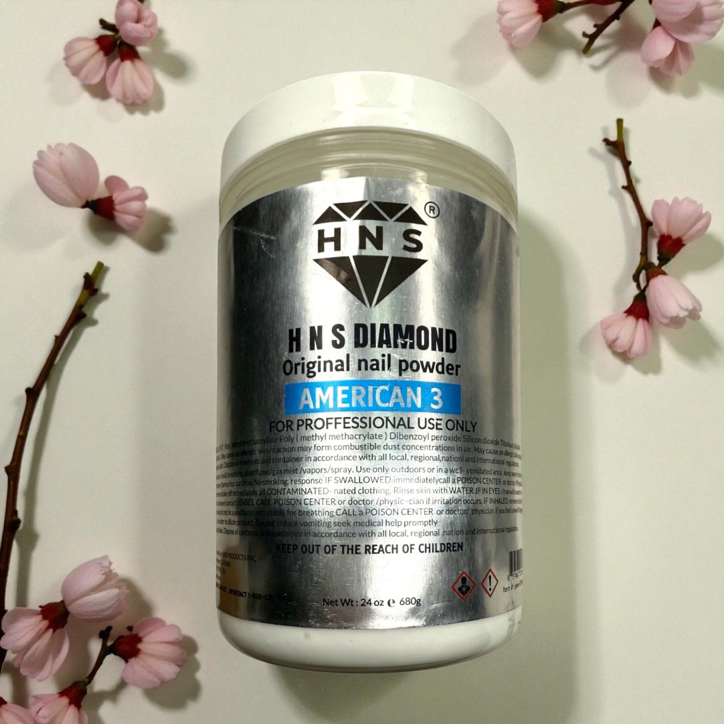 HNS Diamond American 3 Powder 24oz