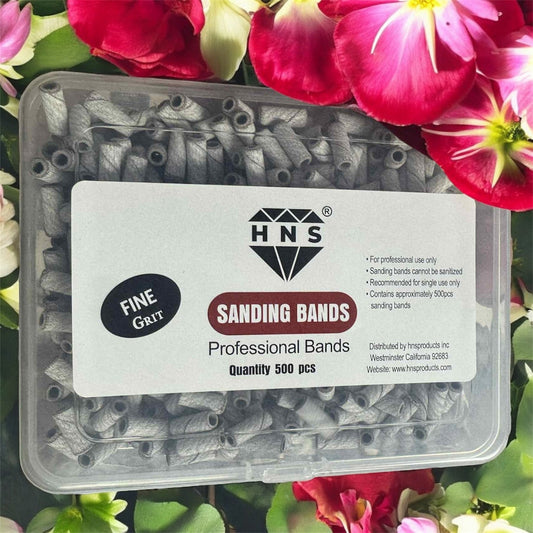 HNS Diamond Sanding Bands 500pcs - Small Size - Gray