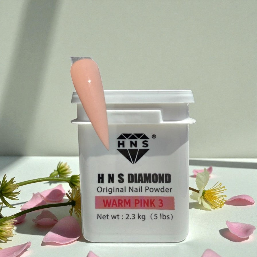 HNS Diamond Warm Pink 3 Powder 5lbs