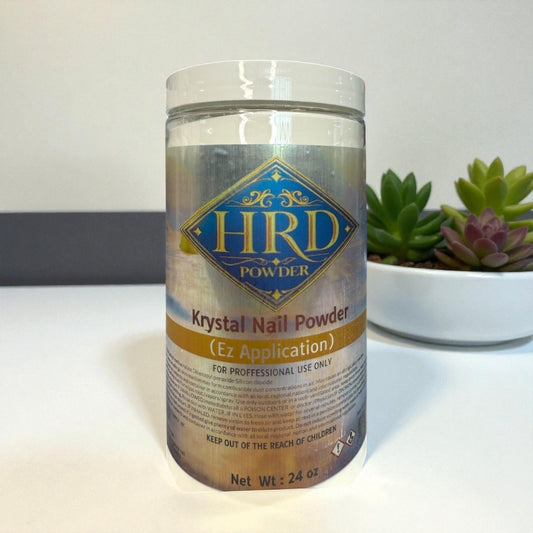 HRD Krystal Clear Nail Powder (Ez Application) 24oz