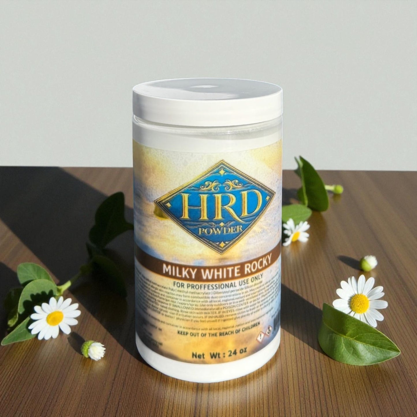 HRD Milky White Rocky Powder 24oz