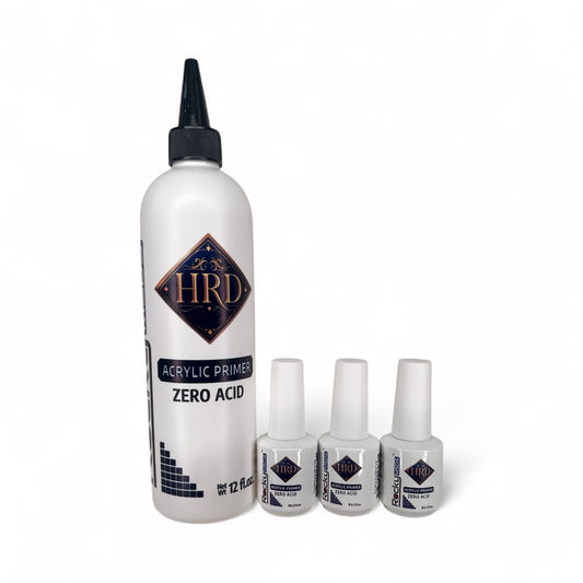 HRD Acrylic Primer Zero Acid 12fl.oz + FREE 3x HRD Acrylic Primer Zero Acid 0.5fl.oz